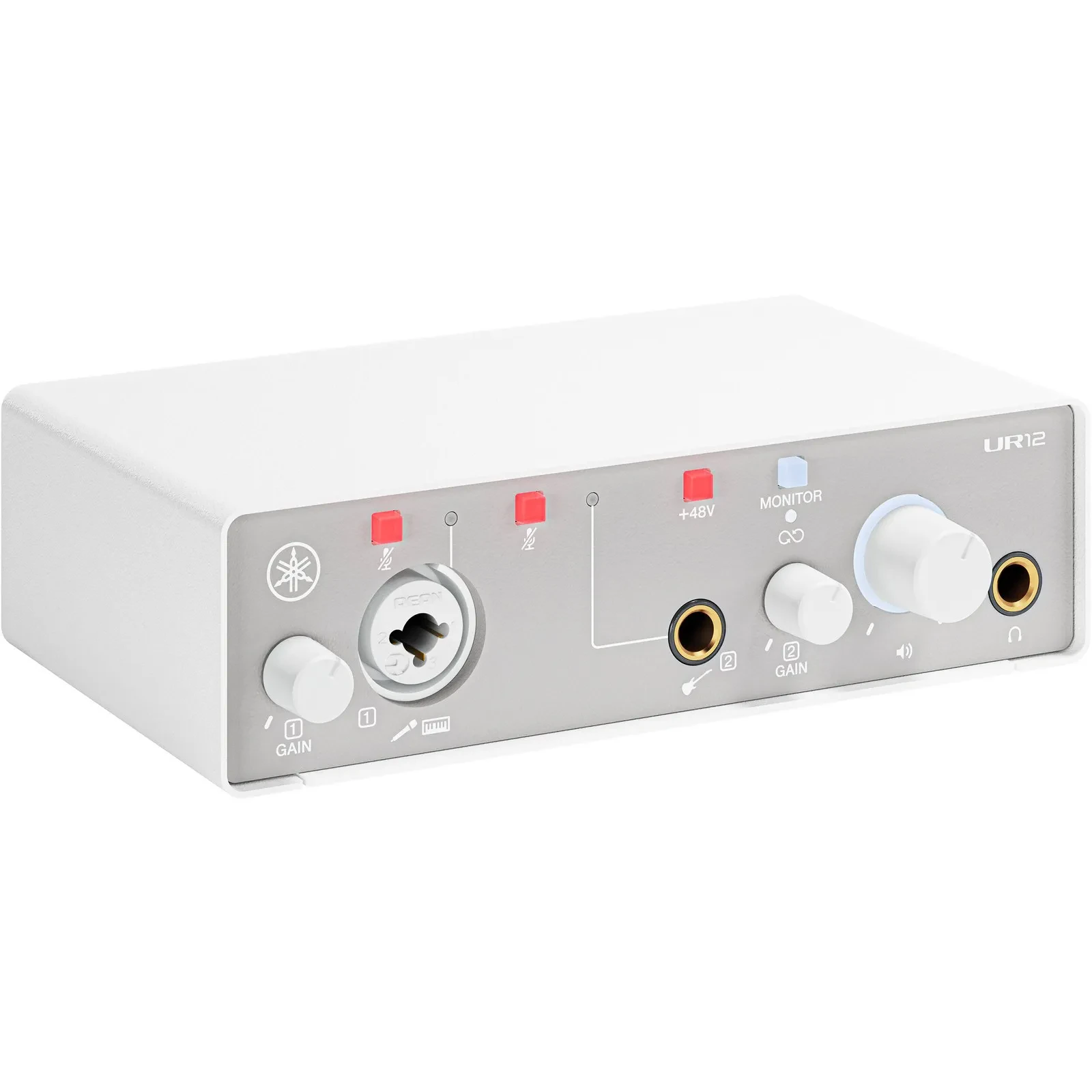 Yamaha UR12 MK3 2x2 USB-C Audio Interface, White