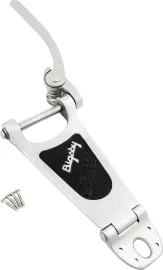 Bigsby B6 Guitar Vibrato Tailpiece, Polished Aluminum Chrome, Extra Short Hinge