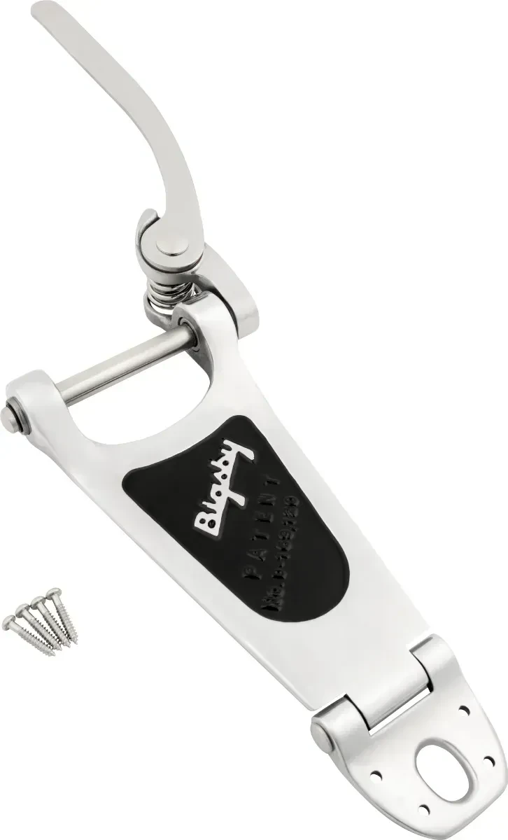 Бридж-тремоло Bigsby B6 Extra Short Hinge Vibrato Polished Aluminum Chrome