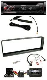 Автомагнитола Pioneer CD/USB/DAB/MP3 для Alfa Romeo 156 2000–2001, черный