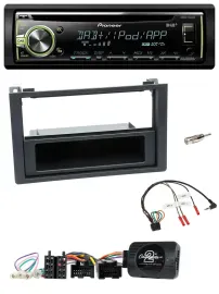 Автомагнитола для Saab 9-3 (с 2008) Pioneer CD, DAB, USB, MP3