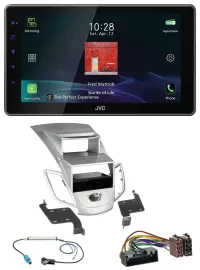 JVC DAB MP3 Bluetooth USB Autoradio für Ford Fiesta Display 10-17 silber