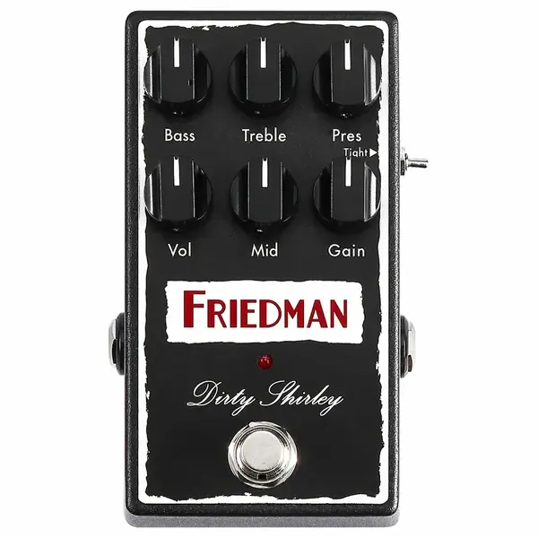 Педаль эффектов для электрогитары Friedman Dirty Shirley Overdrive Effect Pedal