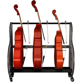 A&S Crafted Products Double-Bass Rack 66.5 x 53 x 27 in.