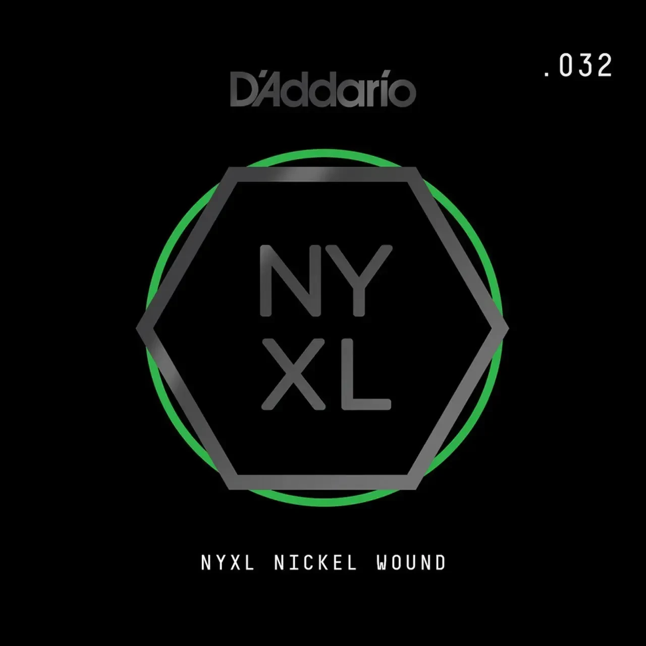 Струна одиночная D'Addario NYNW032 NYXL Nickel Wound Single 032