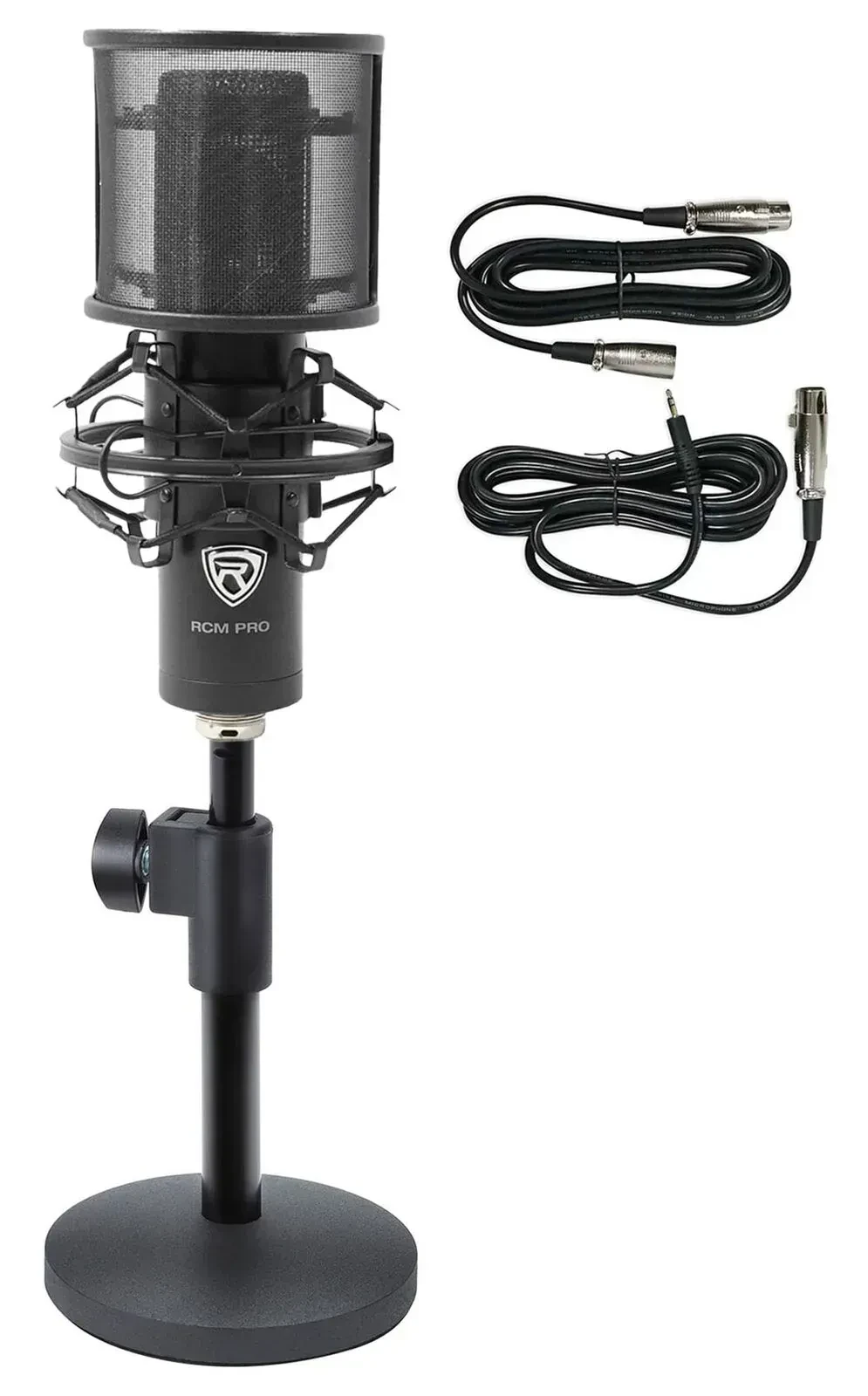 Студийный микрофон Rockville RCM PRO Studio Black с аксессуарами