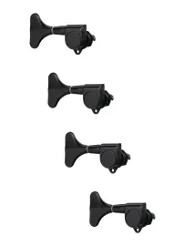 Колки для бас-гитары Paxphil JB-150-4R-BK 4 шт, черные