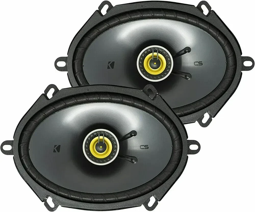Акустическая система для автомобиля kicker CS Series CSC68 (46CSC684) 6x8", 2-полосная, 225W (набор, пара)