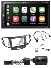 Pioneer USB Lenkrad DAB 2DIN Bluetooth Autoradio für Honda Accord 2008-2015 anth
