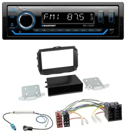 Blaupunkt MP3 Bluetooth USB AUX Autoradio für Alfa Romeo Giulietta 2013-2021 ISO