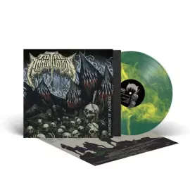Виниловая пластинка Total Annihilation - Mountains of Madness - Green/Yellow [New Vinyl LP] Colored