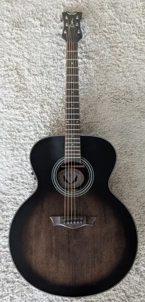 Dean St. Augustine Jumbo Acoustic-Electric Guitar, Vintage Burst # SA JUMBO E VB
