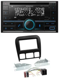 Автомагнитола Kenwood 2-DIN CD DAB USB MP3 Bluetooth для Mercedes S-Class (1998–2005)