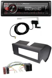 Pioneer MP3 AUX CD DAB USB Autoradio für Fiat Panda (bis 2002) - schwarz