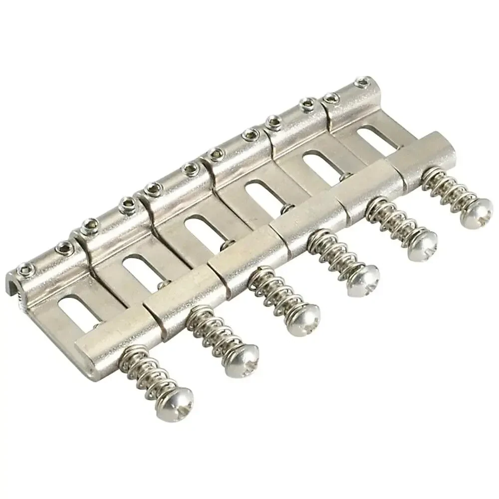 Седло бриджа для электрогитары KTS Titanium KTSPR14 Vintage Style For Strat Tremolo Natural (6 штук)