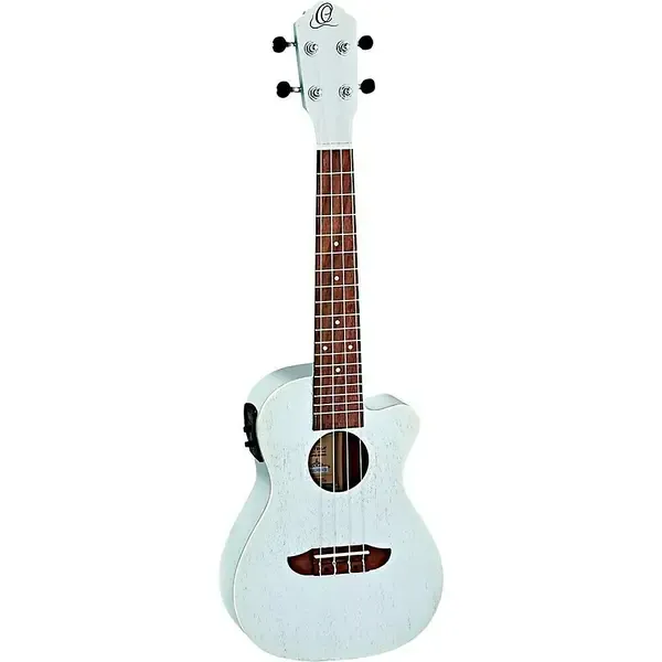 Укулеле концерт Ortega RUDAWN Earth Series Concert Ukulele Transparent Tequila Sunburst Silver