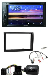 Pioneer Bluetooth 2DIN USB DVD DAB Lenkrad Autoradio für Citroen Jumper Peugeot