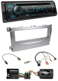 Kenwood Bluetooth USB CD Lenkrad DAB Autoradio für Ford S-Max Mondeo 2007-2014 s