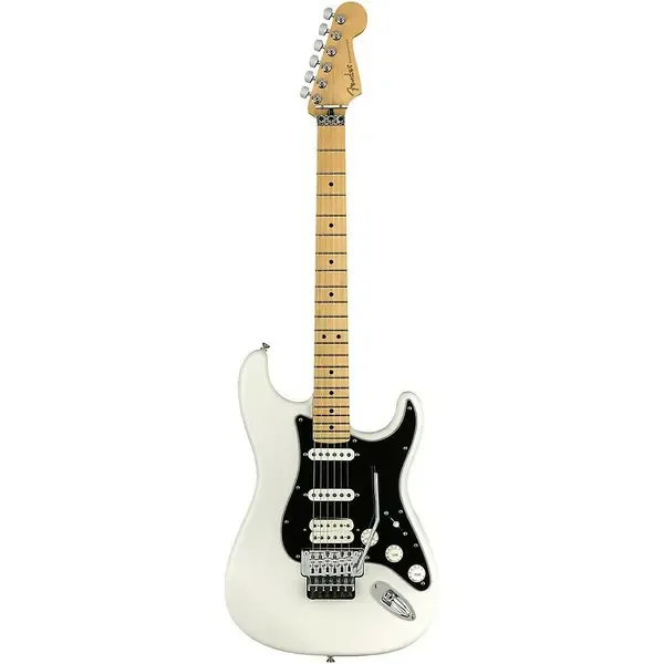 Электрогитара Fender Player Stratocaster HSS Floyd Rose Maple FB Polar White