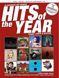 Ноты MusicSales HITS OF THE YEAR 2017 PIANO VOCAL GUITAR BOOK
