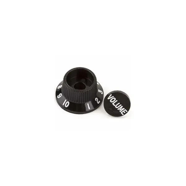 Ручка потенциометра для гитары Fender Plastic Push-on Knob and Button Cap for S-1 Switch Stratocaster Guitar