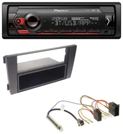 Автомагнитола для Audi A6 C5 (2001–2005) Pioneer MP3, USB, DAB, Bluetooth, ISO