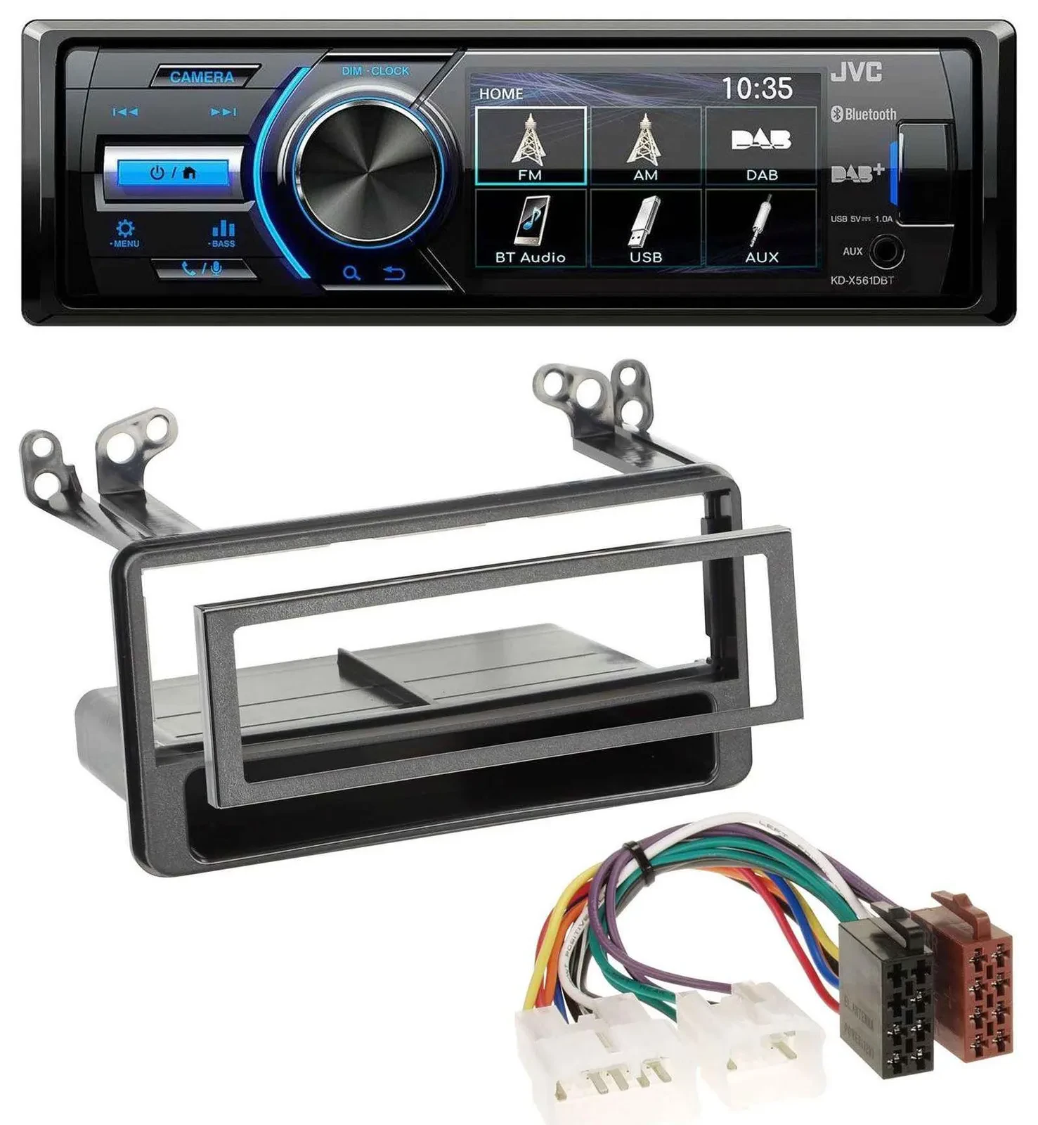 JVC Bluetooth MP3 USB DAB Autoradio für Toyota Avensis, Verso, Celica