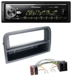 Pioneer Bluetooth USB DAB MP3 Autoradio für Fiat Croma (ab 2005)