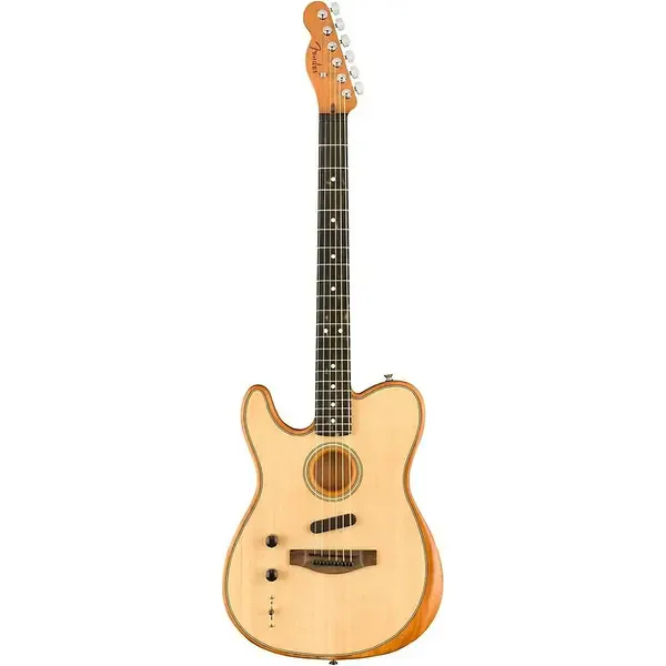 Электроакустическая гитара Fender Acoustasonic Telecaster Left-Handed Natural