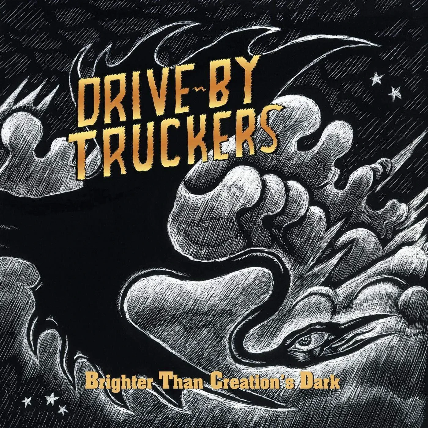 Виниловая пластинка Drive-By Truckers – Brighter Than Creation's Dark (Crystal Amber, релиз 2025)
