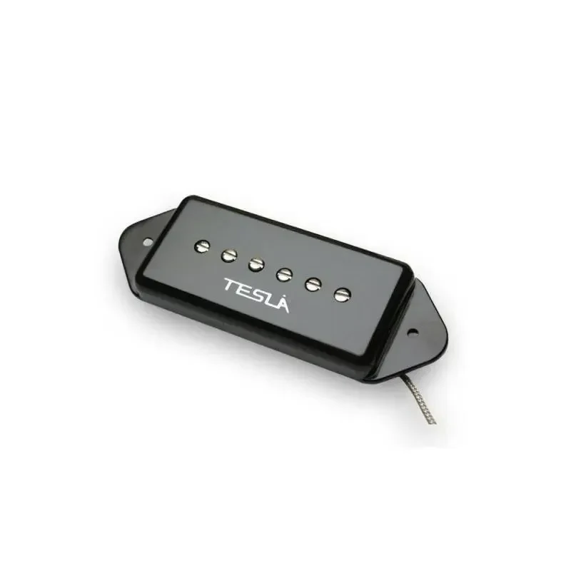 Звукосниматель для электрогитары Tesla VR-P90 Dog Ear Bridge Black