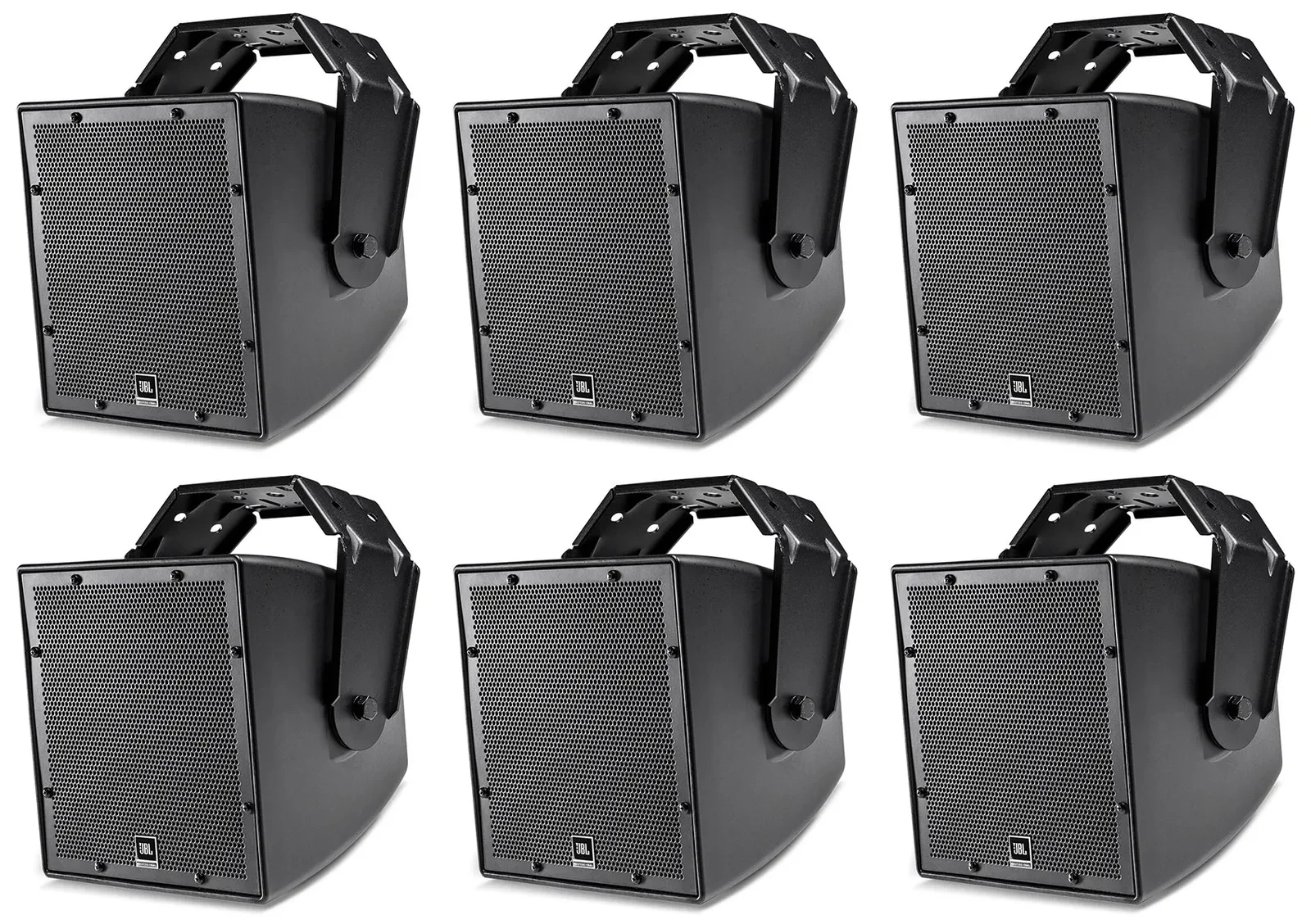 Пассивная акустическая система для инсталляций JBL AWC62-BK 6.5", 120W, 70V, черная (набор, 6 шт.)