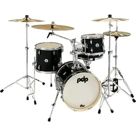 Ударная установка акустическая PDP by DW New Yorker 4-Piece Shell Pack w/ 16 in. Bass Drum Black Onyx Sparkle