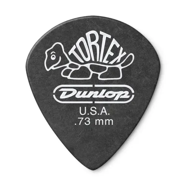 Медиаторы Dunlop Tortex Pitch Black Jazz III 482R.73, 72 штуки, 0.73 мм