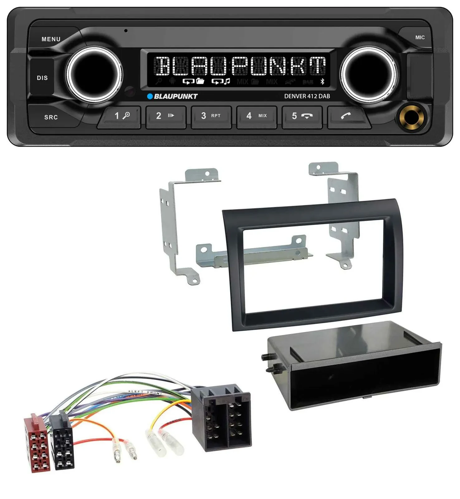 Автомагнитола Blaupunkt Bluetooth, DAB, MP3, USB для Citroen Jumper / Fiat Ducato (2006–2011)