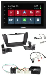 Blaupunkt Lenkrad Bluetooth DAB 2DIN USB Autoradio für Hyundai ix35 2010-2013 oh