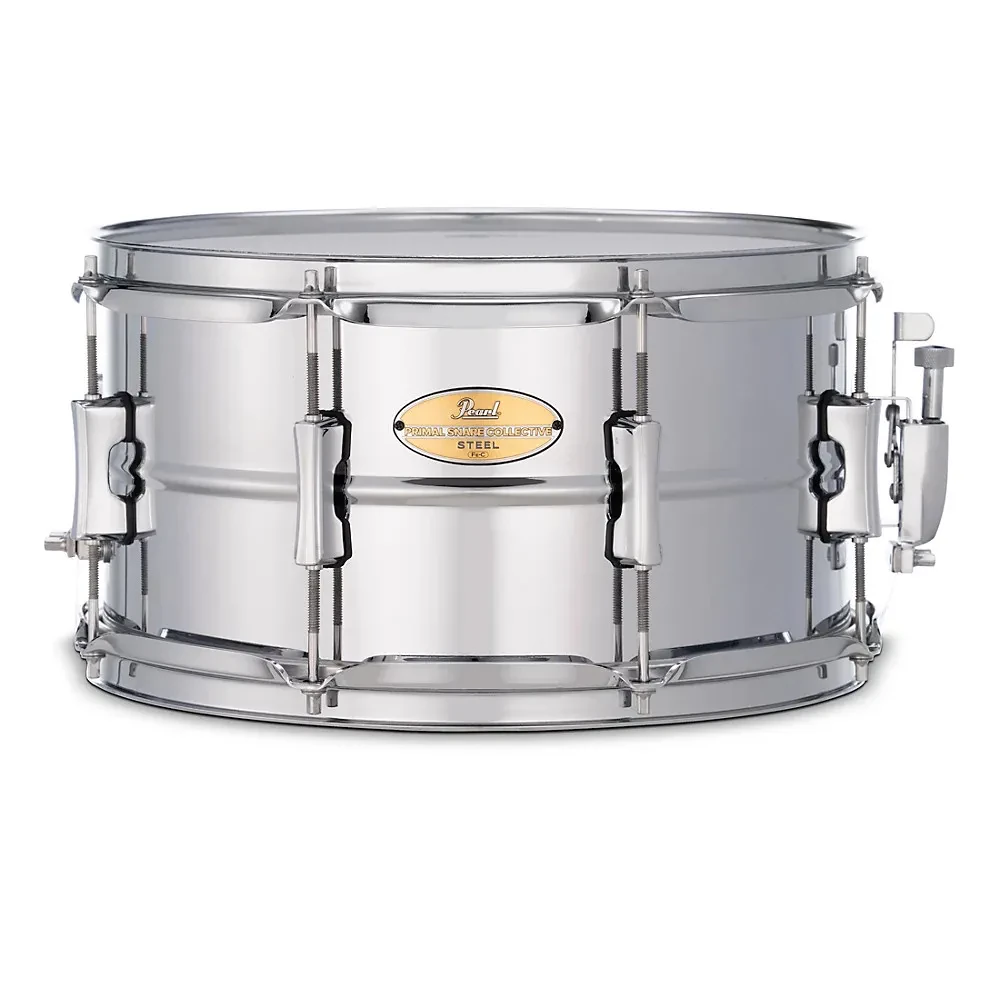 Малый барабан Pearl Primal Collective стальной 13" x 7"