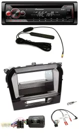 Pioneer CD USB Lenkrad DAB MP3 Autoradio für Suzuki Vitara ab 2015 piano schwarz