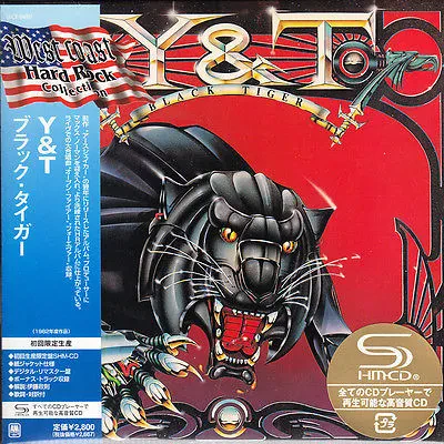 Y & T - Black Tiger (CD, Japan)