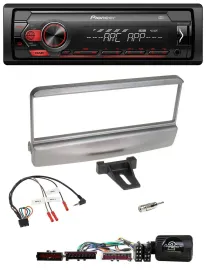 Pioneer DAB 1DIN MP3 Lenkrad USB Autoradio für Ford Escort Focus silber