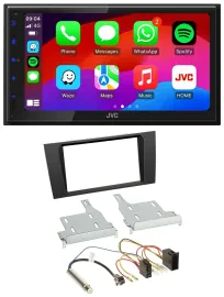 JVC Bluetooth 2DIN MP3 DAB USB Autoradio für Audi A4 B5 1999-2001 Symphony