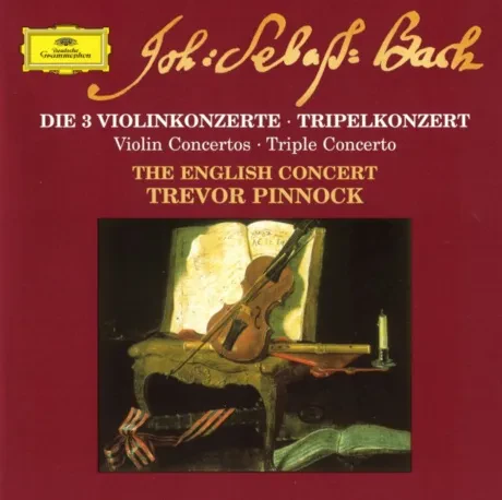 TREVOR PINNOCK - J.S. Bach: Die 3 Violinkonzerte; Tripelkonzert (CD)