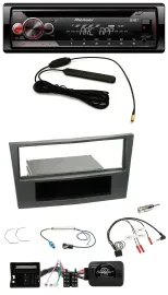 Pioneer CD USB Lenkrad DAB MP3 Autoradio für Opel Antara Astra H Zafira B charco