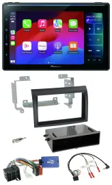 Pioneer Bluetooth DAB Lenkrad USB Autoradio für Fiat Ducato 08-11 schwarz Profi