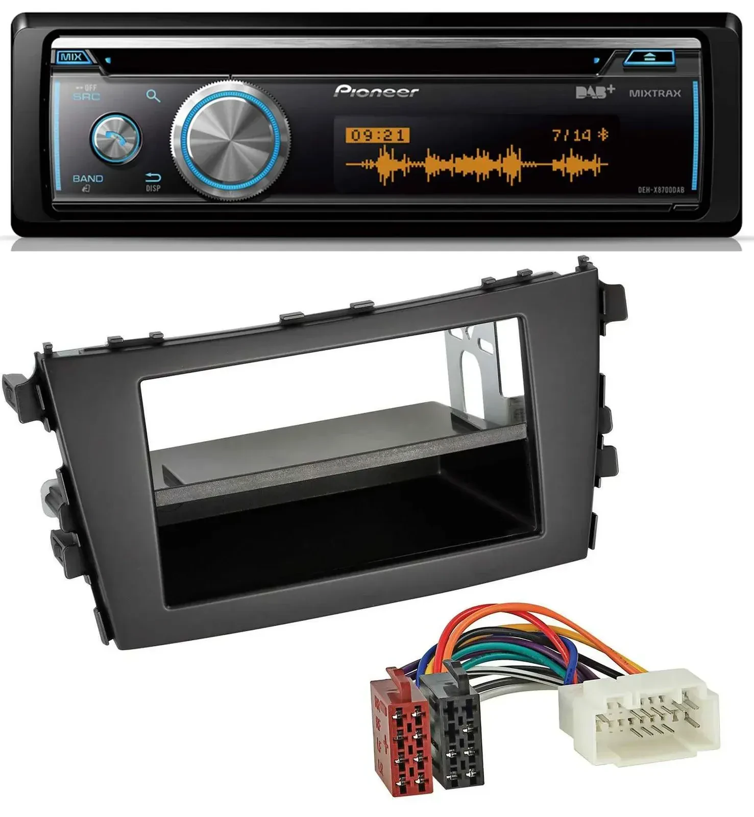 Автомагнитола для Suzuki Celerio (LF, с 2014) Pioneer CD/USB/Bluetooth, DAB, MP3