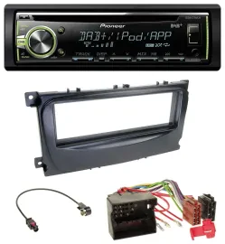Автомагнитола для Ford Mondeo/S-Max (2007–2014) Pioneer DAB USB MP3 AUX CD черный