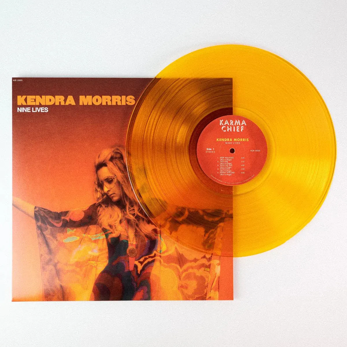 Виниловая пластинка Kendra Morris – Nine Lives 2022 Sealed
