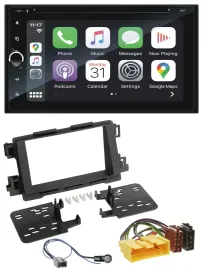 Автомагнитола Blaupunkt 2-DIN, Bluetooth, DAB, USB, DVD, MP3 для Mazda 6 (2013–2015), CX-5