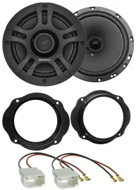 Blaupunkt 220Watt 16,5cm 2-Wege Lautsprecher für Ford C-Max Fiesta Fronttür Auto