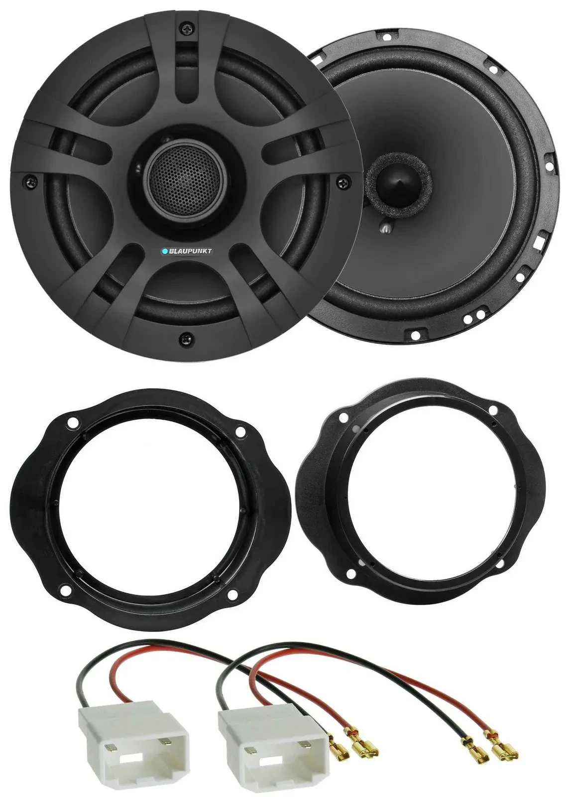 Blaupunkt 220Watt 16,5cm 2-Wege Lautsprecher für Ford C-Max Fiesta Fronttür Auto